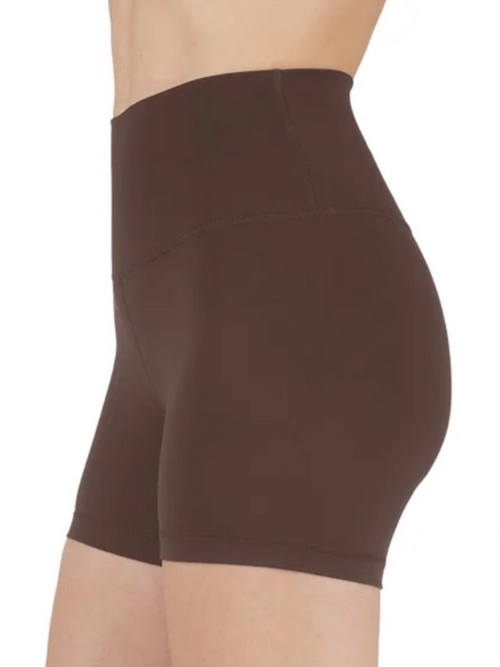 ☀️Reflex Active Body Sculpting Shorts High Waisted Brown Size Medium